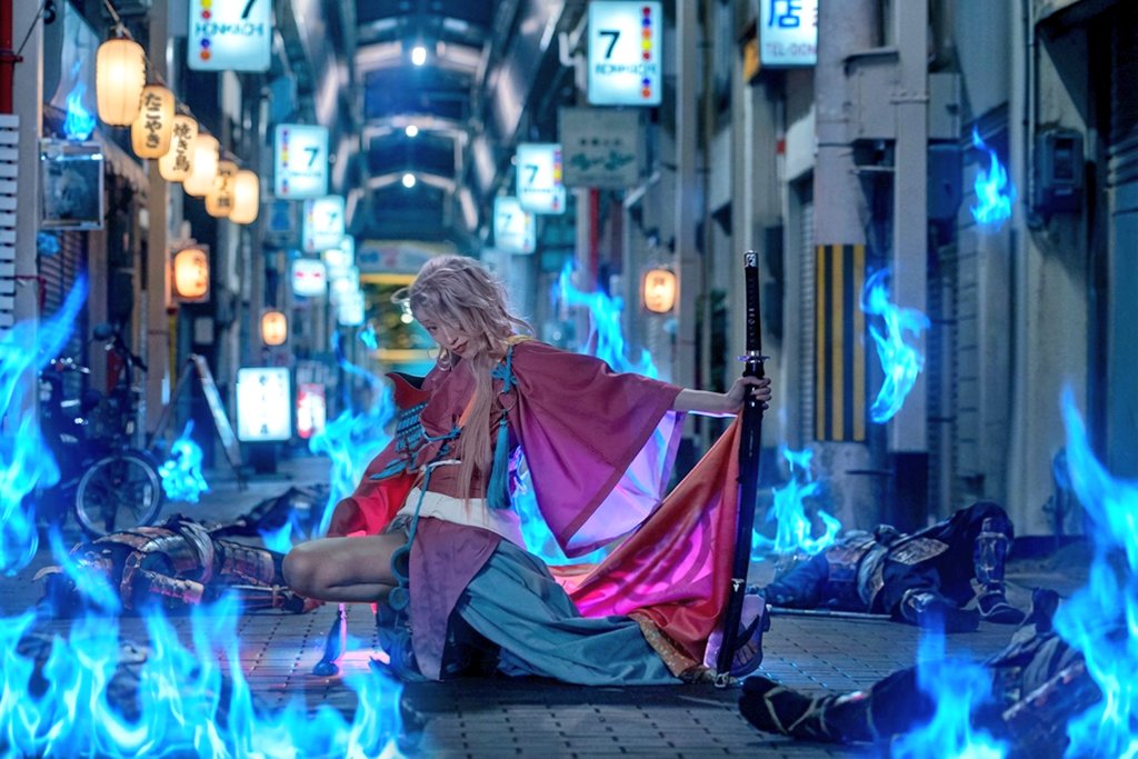 魔王の刀に手を出した咎
死をもって贖え！

刀剣乱舞： 宗三左文字
モデル：きつね様