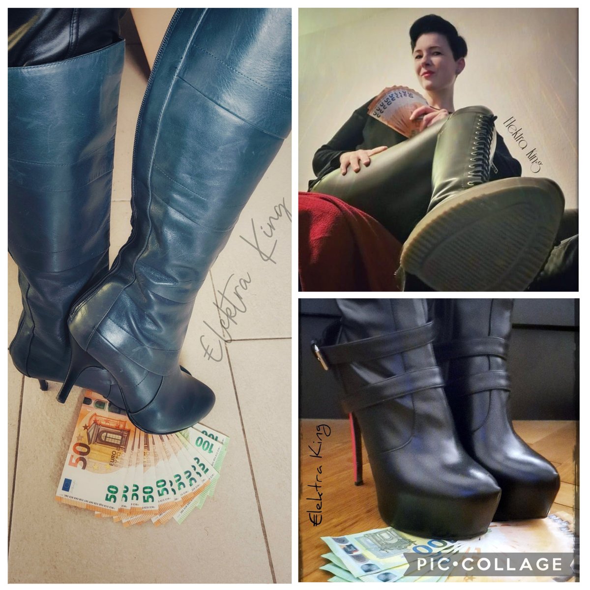 The view that Mistress <a href="/ElektraKing666/">Lady Elektra King</a> grants her slaves after they have been allowed to pay.
Pure Findom, conditioning and enslavement.