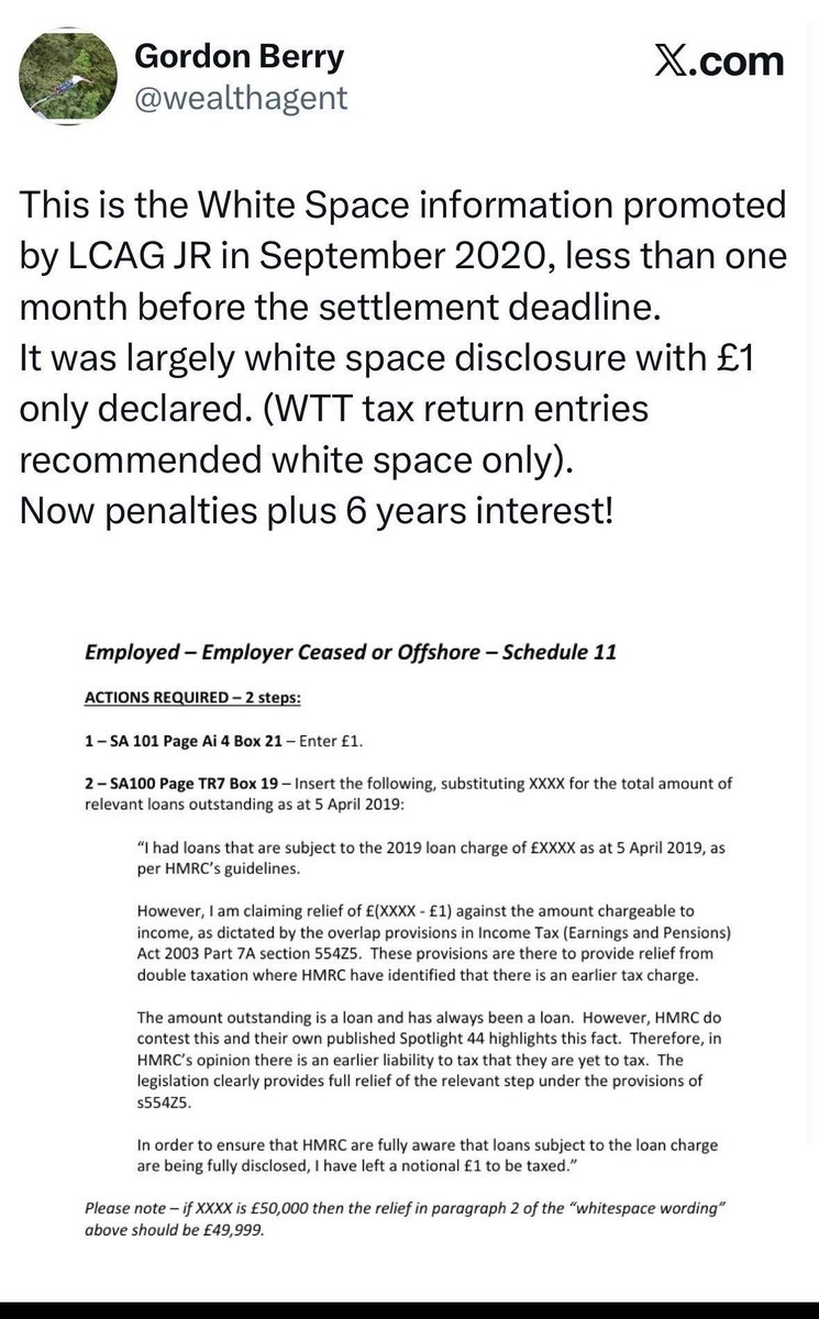 wealthagent's tweet image. The ex-CIOT President has helped the non compliant while HMRC still bayonet the compliant.
How can the CIOT turn away thinking it’s right for their ex-President to have condoned non-compliance?
@clairol007
Exactly as we discussed, LCAG focus is on completely the wrong things 🤷‍♂️👇