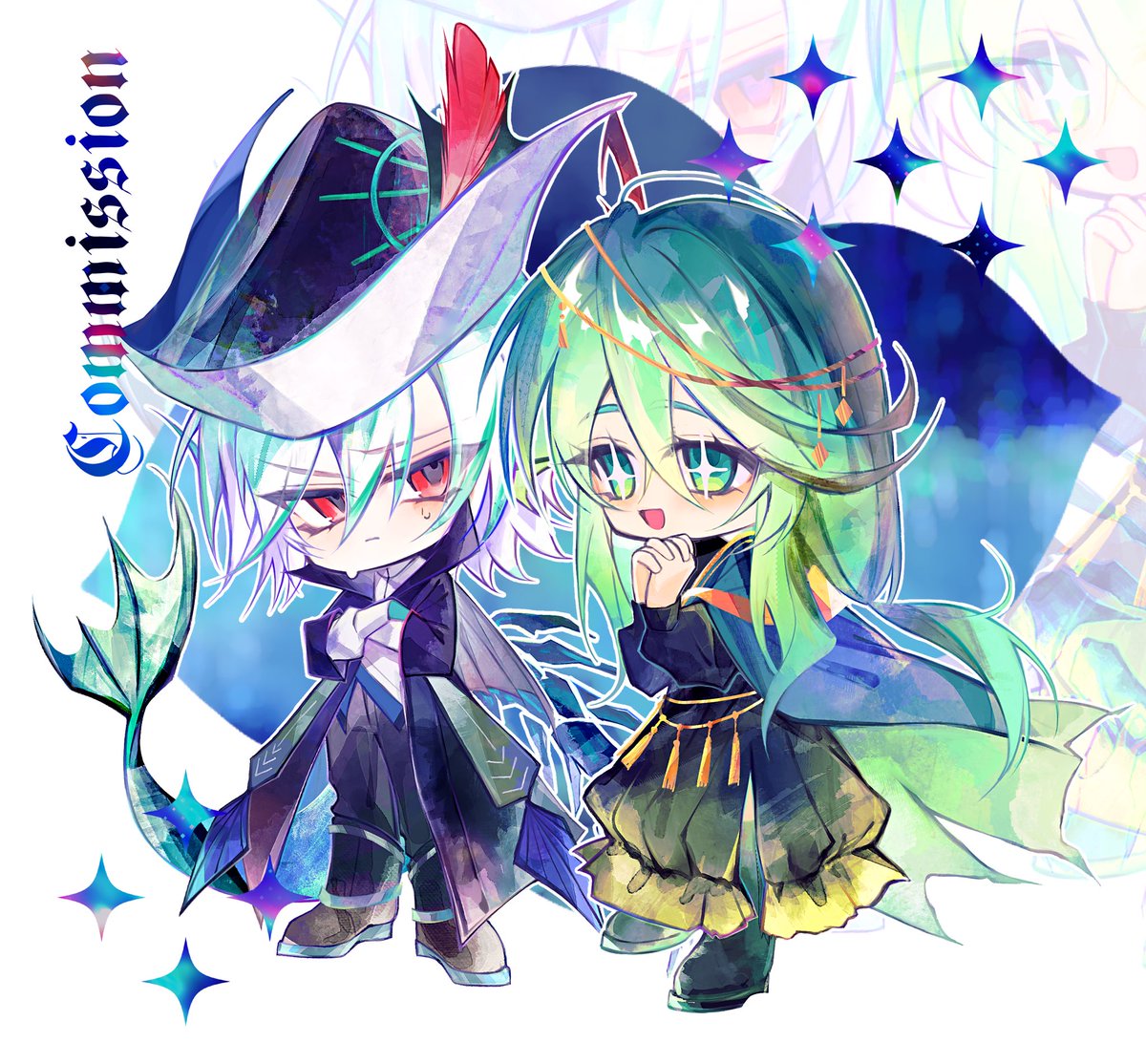 チビSkebでした！OCを描かせていただいた方ありがとうございます