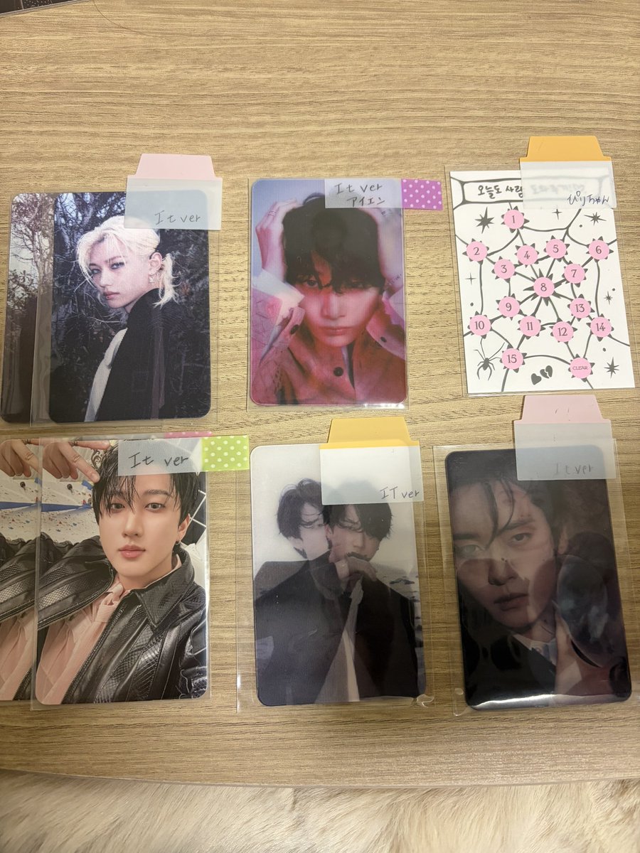 Stray Kids スキズ DOIT トレカ交換 【譲】画像1・2枚目 【求】画像3