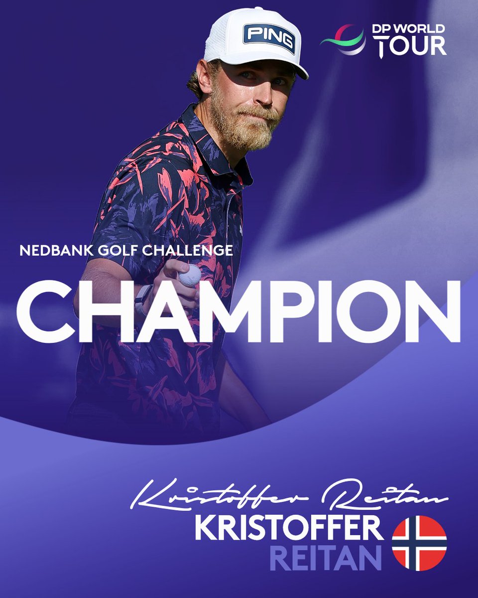 WIRE-TO-WIRE! 💪

Kristoffer Reitan wins the 2025 Nedbank Golf Challenge in Sun City 🏆

#NGC2025