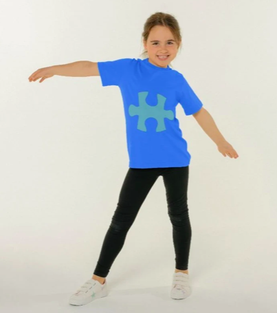 SortiBag's tweet image. A puzzle is a challenge that pushes you to think, each piece a key that helps you find the missing link. 💙🧩 Join Our #MindTimeMission With This Organic Cotton Jumbo Puzzle Print T-Shirt in Blue. In partnership with @Teemillstore the pioneering sustainable fashion platform.