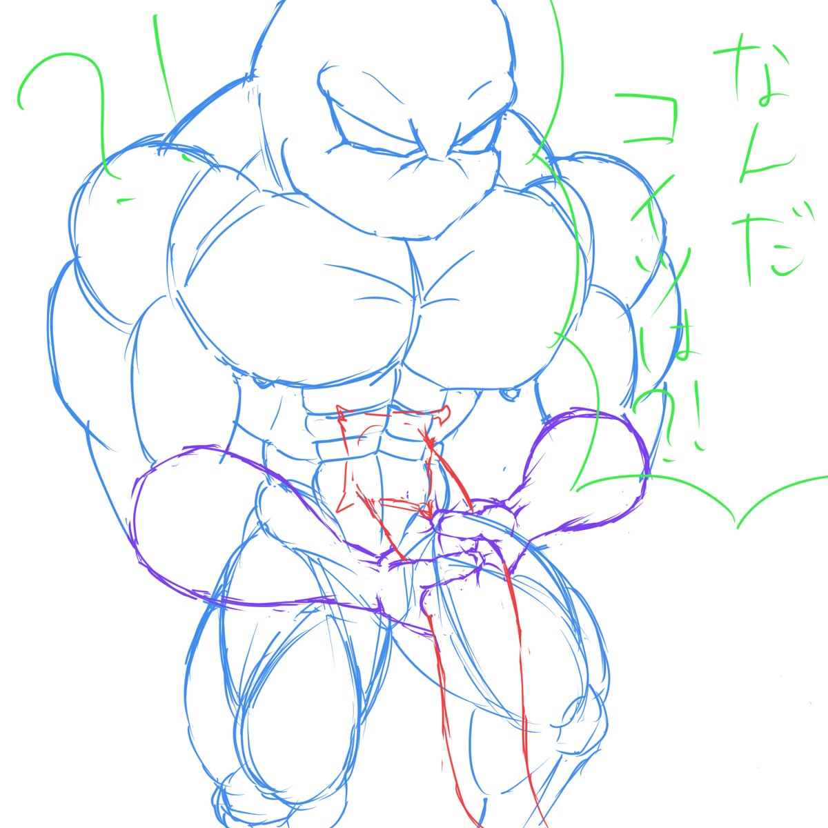 kulo2025's tweet photo. 新作を書き始めました！
本職の合間で描いておりますので、年内に描き上げられるかわかりませんが、お待ちください！

https://t.co/Fc3z335JWv 

#ゲイ #イラスト #マッチョ #リョナ https://t.co/Go8acsOI93