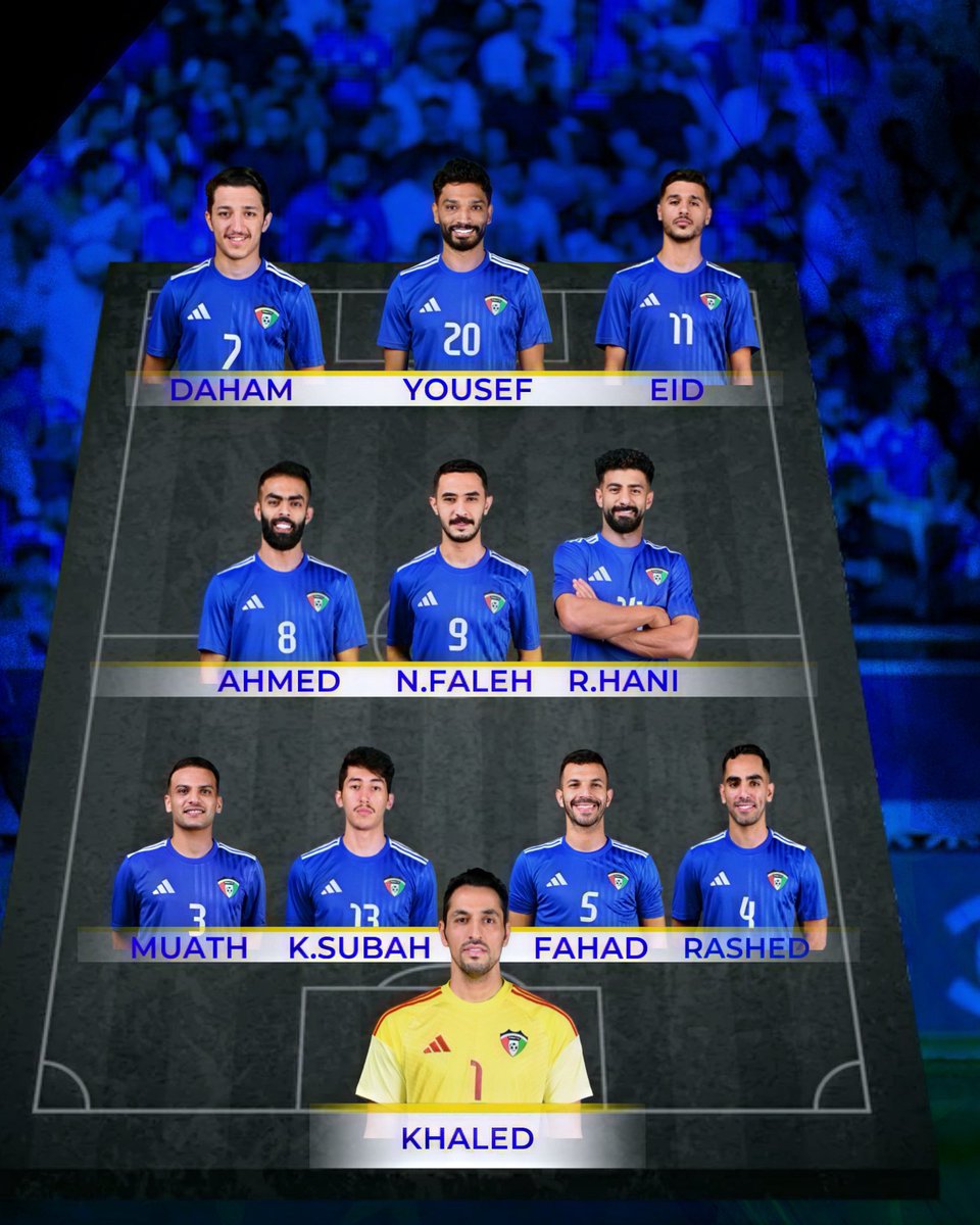 🚨🚨

التشكيلة الأفضل للأزرق الكويتي أمام منتخب الإمارات ..