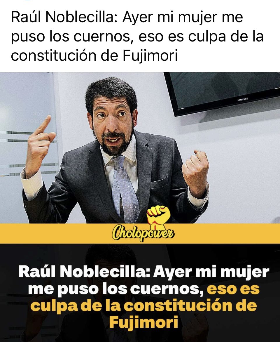 <a href="/fueraodebrecht/">🗿📍Rodri R.📢 Fuera Odebrecht🚨</a> <a href="/raul_olaechea/">Raúl Noblecilla Olaechea</a> <a href="/JOSELUNA_G/">José Luna Gálvez</a> <a href="/rlopezaliaga1/">Rafael López Aliaga</a> <a href="/rodgonzalezl/">Rodrigo González</a> <a href="/AlbertoZevallo5/">Alberto Zevallos #TeAmoPerú</a> <a href="/CalistoGiampiet/">Francisco Calisto Giampietri “Pancho Calisto”</a> <a href="/CcantoBuendia/">Victoria CCanto Buendia</a> <a href="/DerechaPeru/">DERECHA POLÍTICA</a>