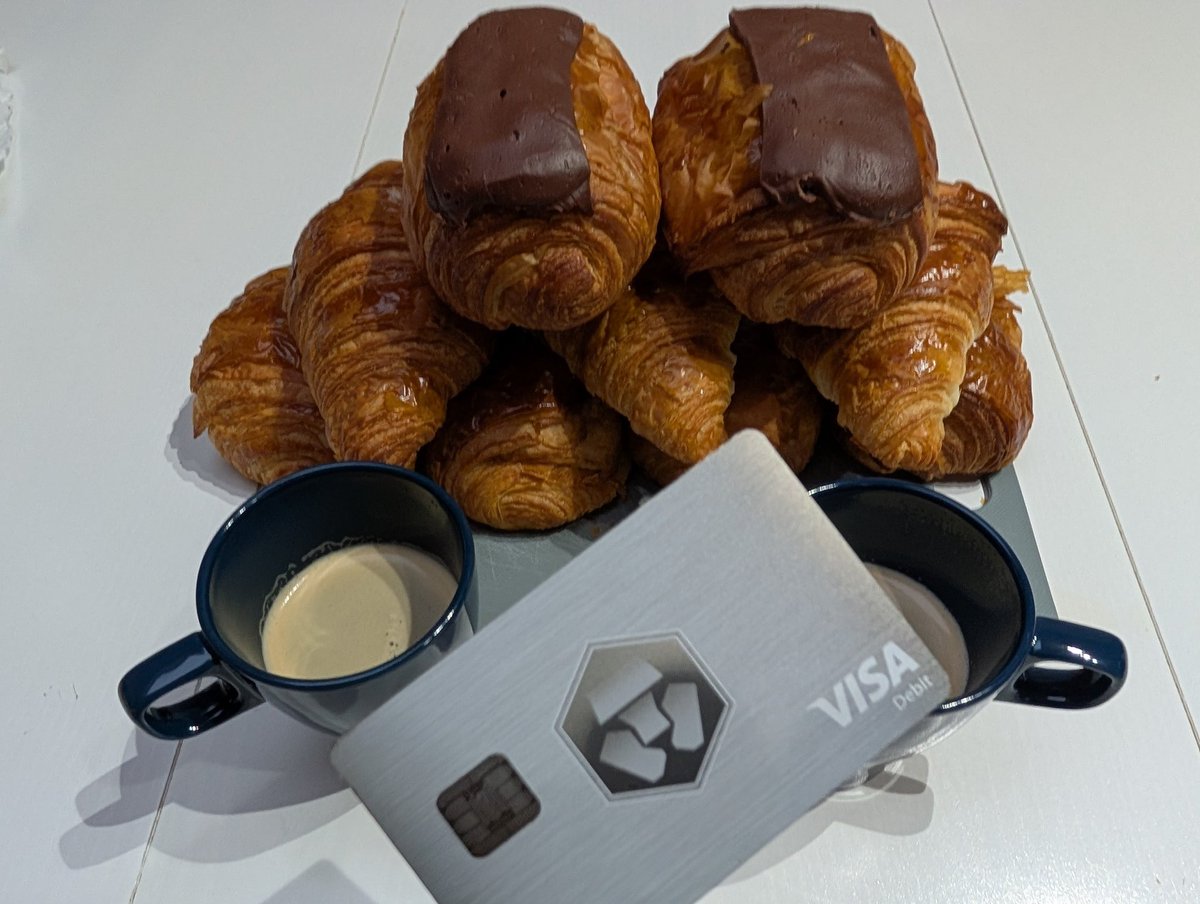 Happy Sunday #crofam

Enjoy your rest day 
Enjoy croissant day
Enjoy $CRO cashback with your <a href="/cryptocom/">Crypto.com</a> card 

Next week will be 🔥🔥🤩

#cro