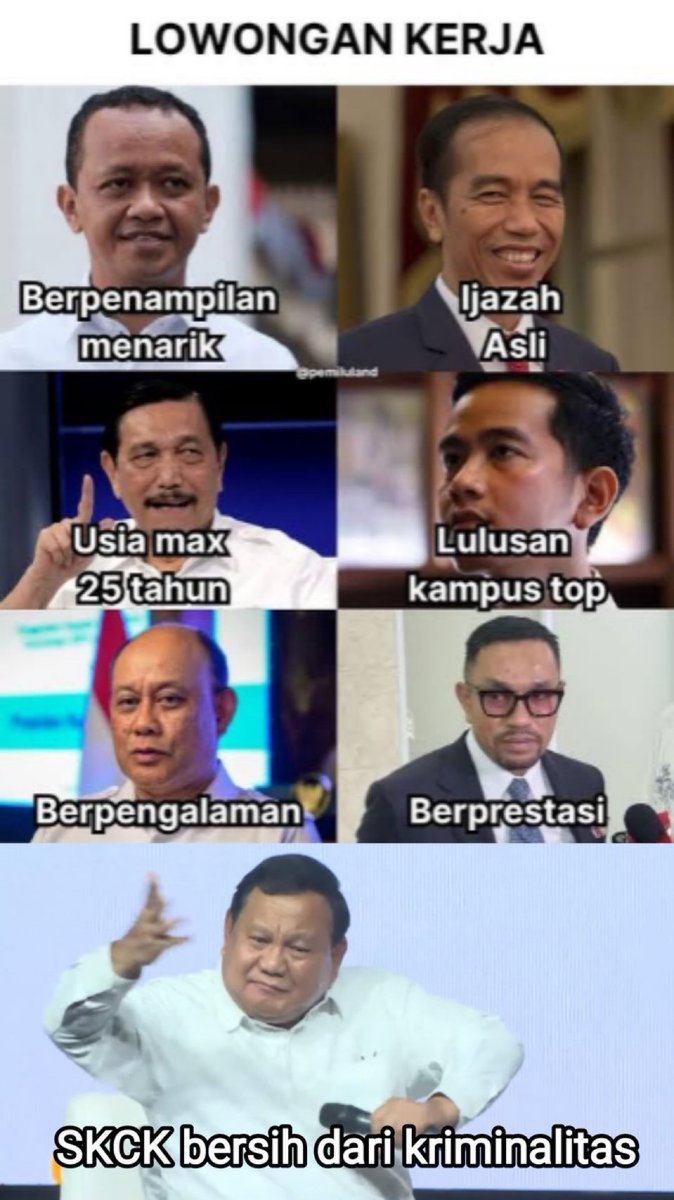 bangherwin's tweet image. Syarat mencari kerja di Indonesia: