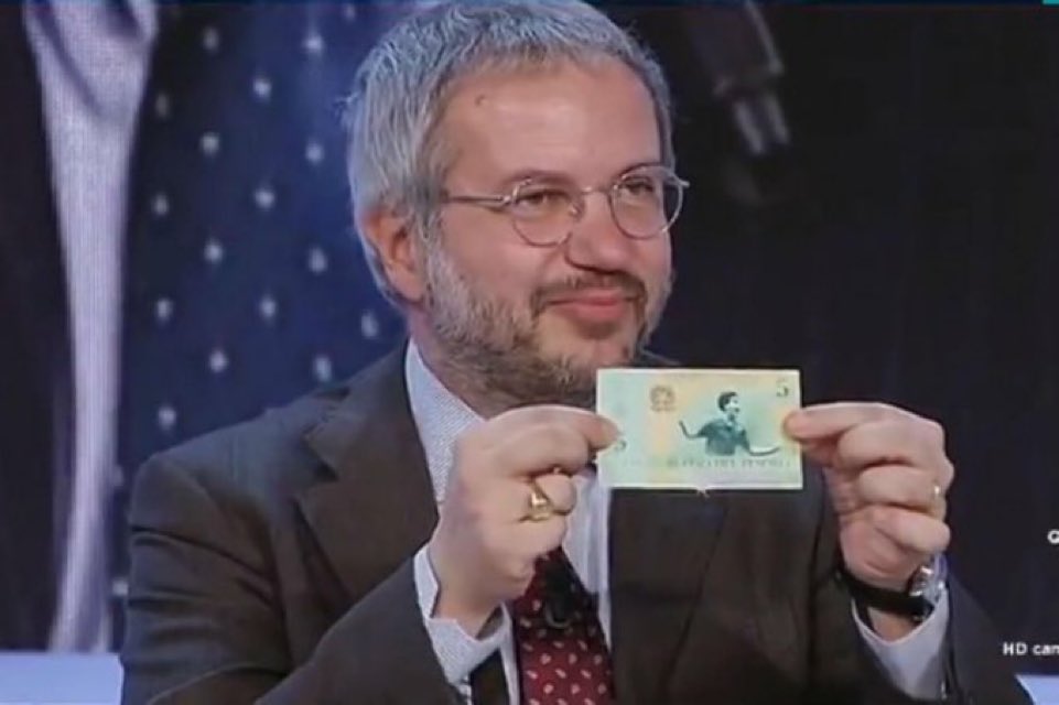 Quando l'Italia era "la quarta potenza mondiale", se attraversavi il confine e dopo solo i 20 metri provavi a pagare qualcosa con la liretta, ti ridevano in faccia.

In pratica ti trattavano come oggi la gente normale tratta Borghi che mostra un minibot.