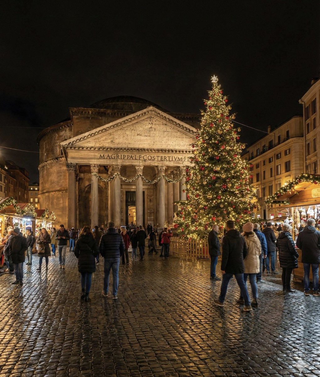 Night in Rome, Italy