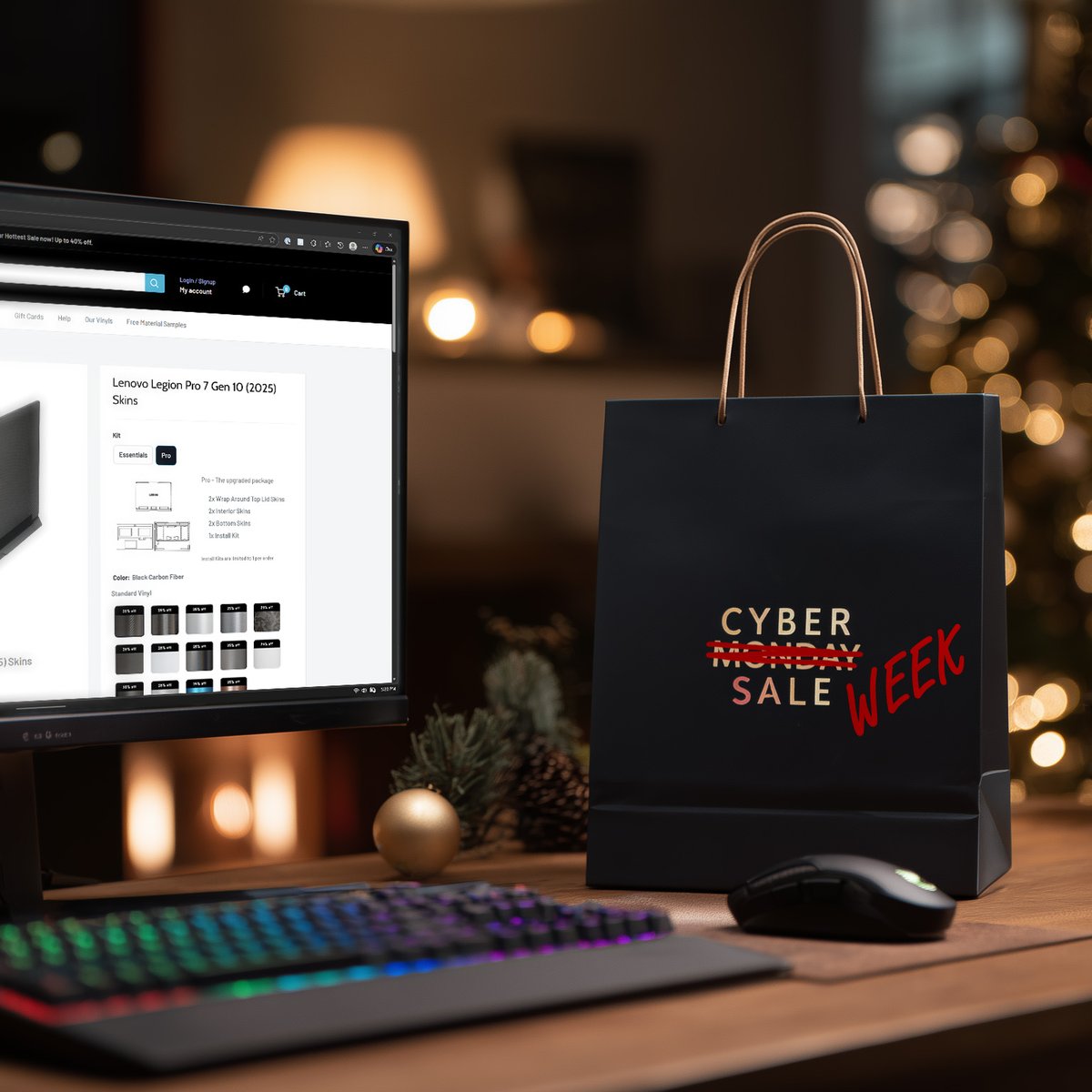 Don't miss out! Our CYBER WEEK deals are disappearing faster than wrapping paper on Christmas day—ends TONIGHT at midnight EST! 🍪💻⏰

m2skins.pulse.ly/bxaymb6szh