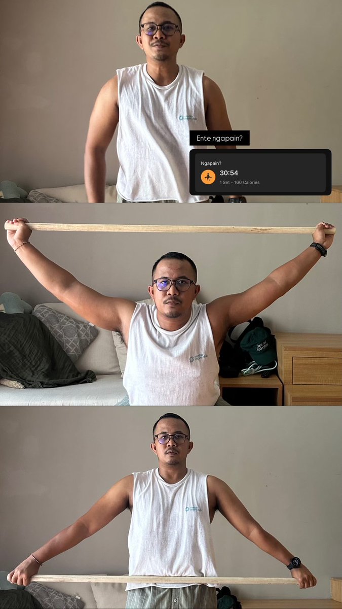 rezyafd's tweet photo. Masih ngulik snatch yang bener, 3 bulanan tapi rasanya belum dapet-dapet juga 😅
Tapi hook grip sebulan terakhir mulai nyaman sih. 🤏🏾😎 https://t.co/PnB3JkTHtU