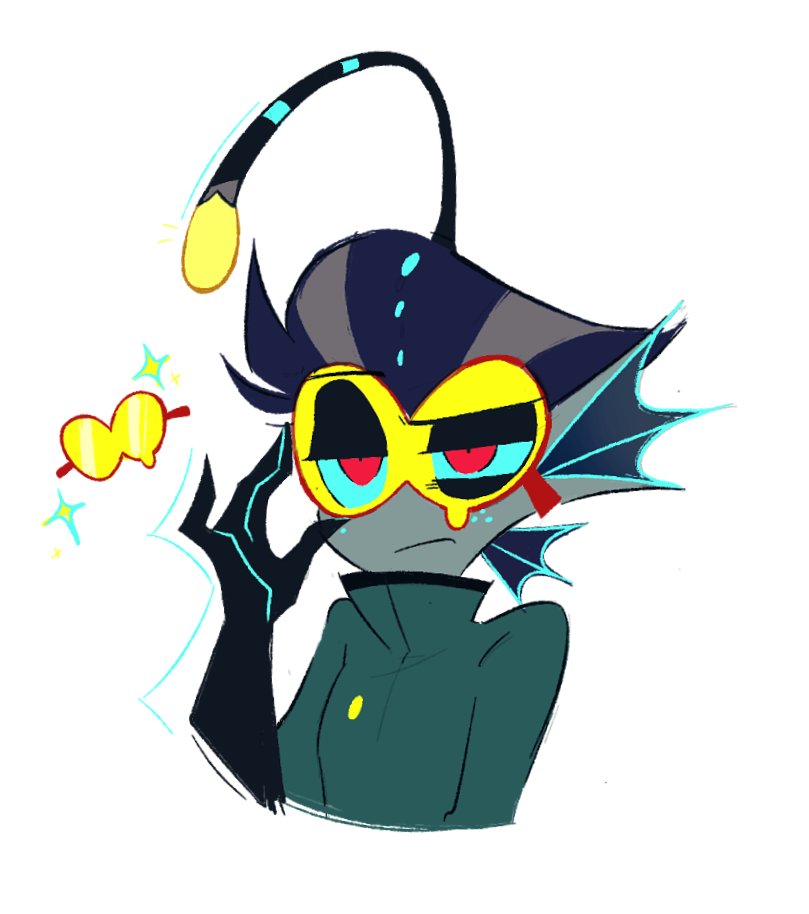 👓💧 #baxter #HazbinHotelBaxter