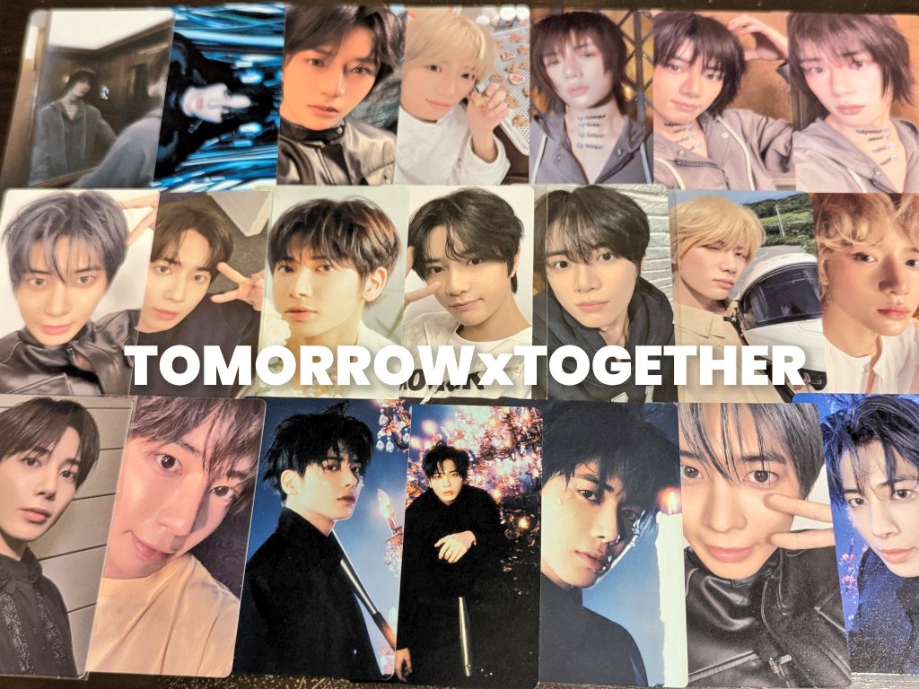 TOMORROW_X_TOGETHER 】 トレカが入荷しました！！ AKIBAカルチャーズ