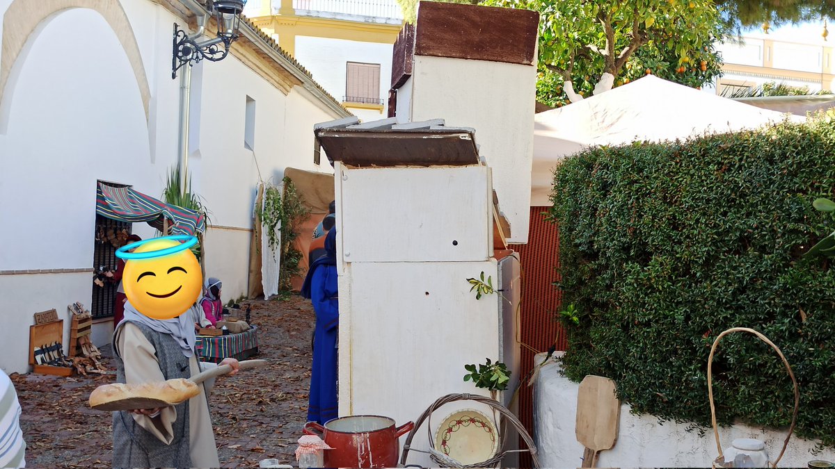 CopyConArte's tweet image. Muy bueno el Belén viviente de Alcalá del Río 👏👏