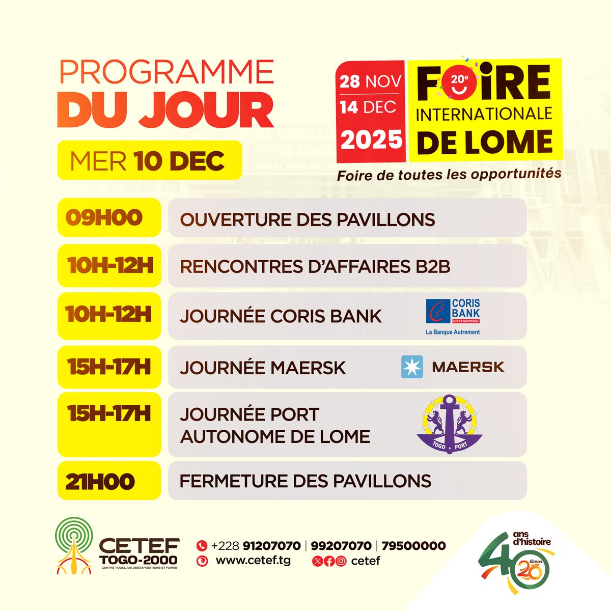 CETEF TOGO 2000 tweet media