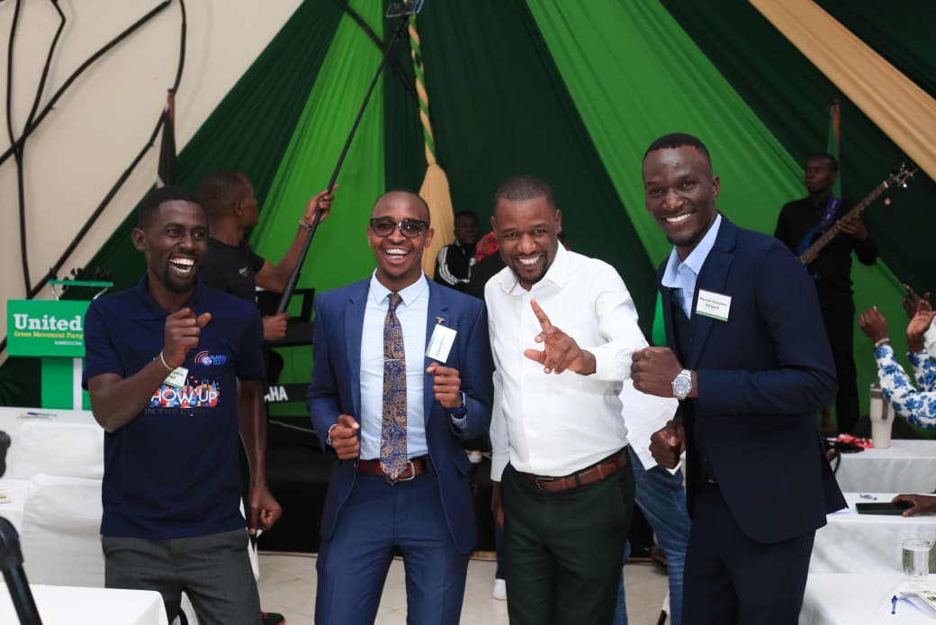 Nairobi county is locked.

We follow <a href="/UGMParty/">United Green Movement</a> not because of an individual but because of its ideologies.

Young leaders are happy, Kenya is happy. 
Kumekucha! 
#UGMParty
#AspirantsConvention
#UkatibaMovement