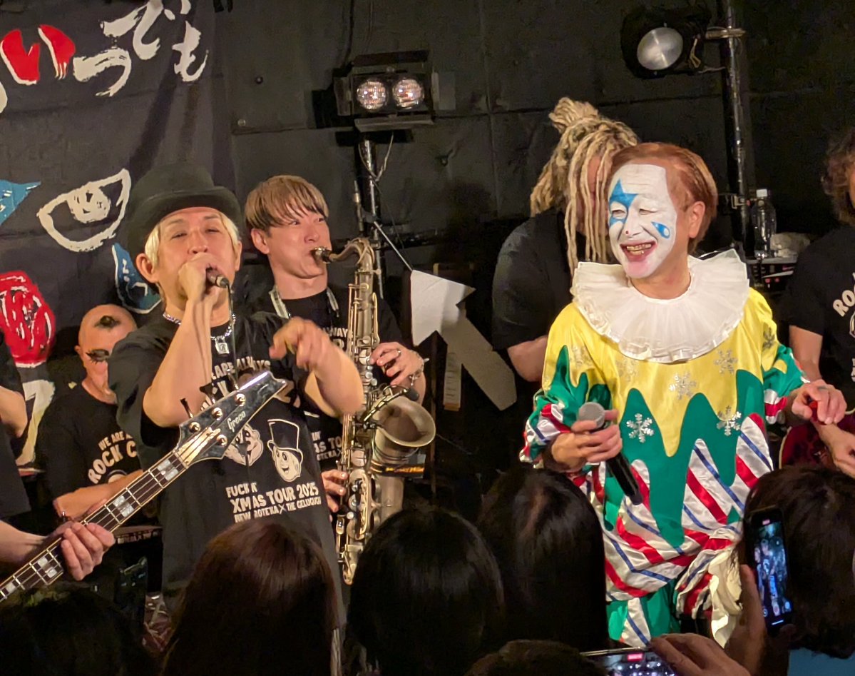 ぷーちゃん、きんちゃんも連れて来た、あっちゃんの地元八王子ライブ