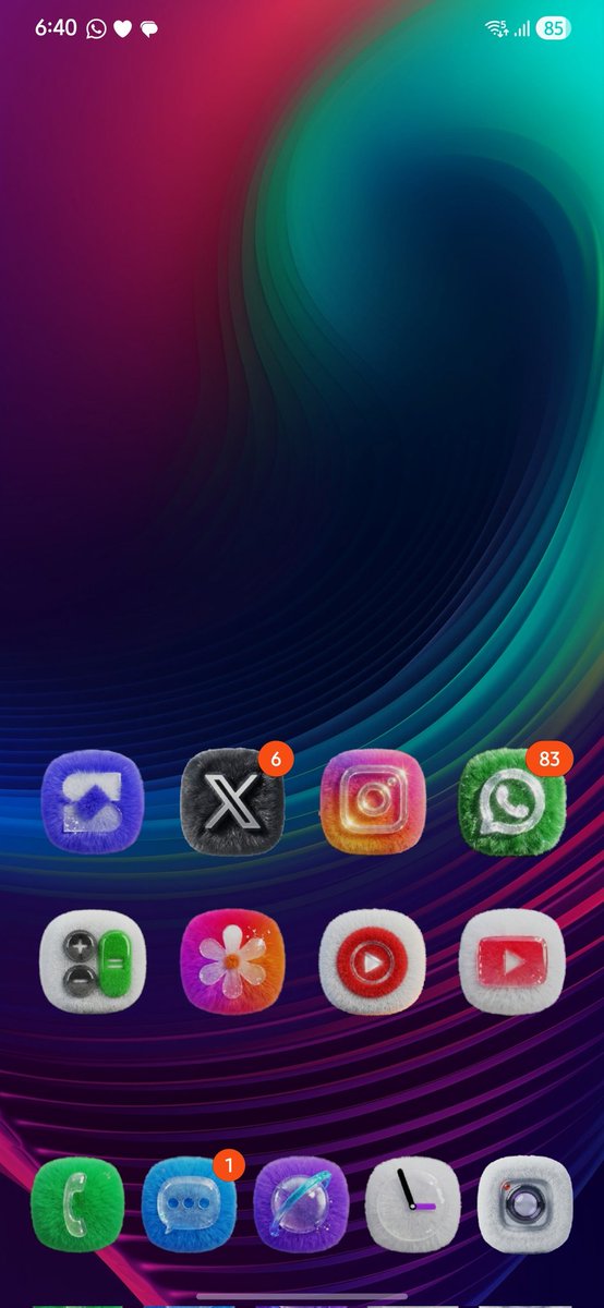 Fluffy + glass icons 
Idea from <a href="/The1UX/">The1UX</a>