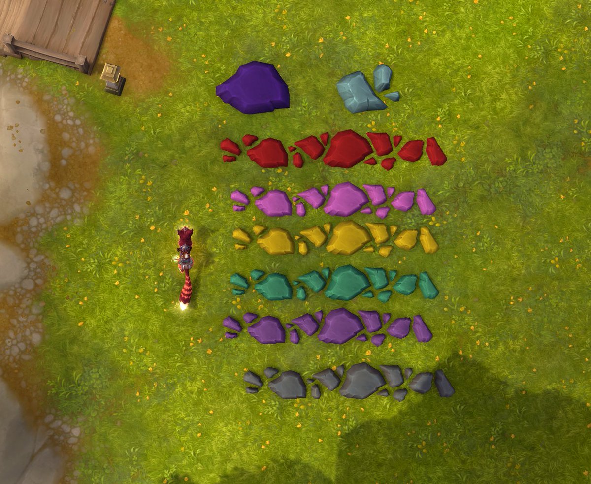 desifuego's tweet image. poggers did you guys know u can dye ROCKS ??