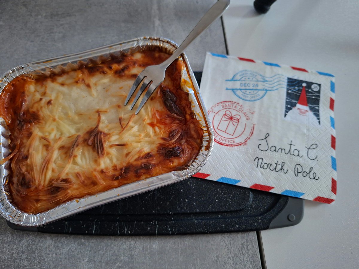 Weihnachtsstimmung beim mampfen.😁✌🏻