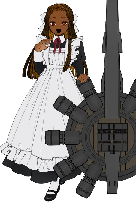 what if she had a mega plasma cannon