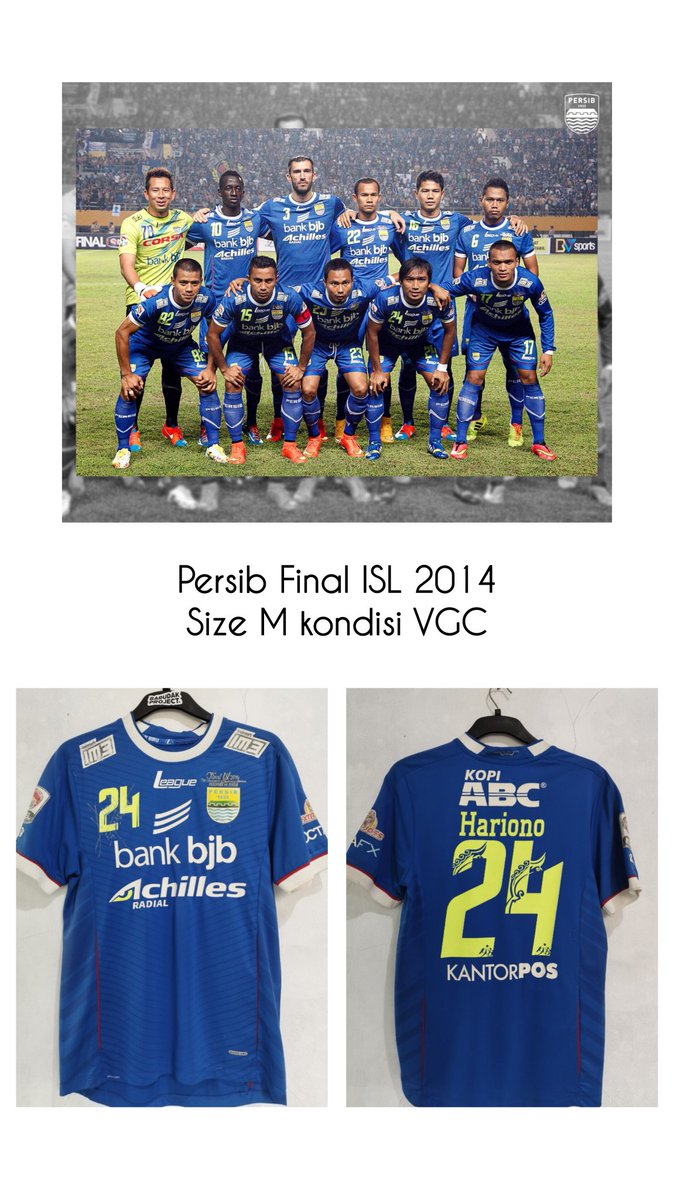 <a href="/officialvpc/">𝖛𝖎𝖐𝖎𝖓𝖌 𝖕𝖊𝖗𝖘𝖎𝖇 𝖈𝖑𝖚𝖇</a> Punten min, saya mau menjual jersey ini. #Jersey4Sale Persib Home 2014 final ISL, player Issue+ celana seharga 1,5 juta. 
Jika jersey ini terjual, seluruh uang hasil penjualannya akan didonasikan untuk korban banjir Sumatera melalui VPC. 
CP: wa.me/6285777937929