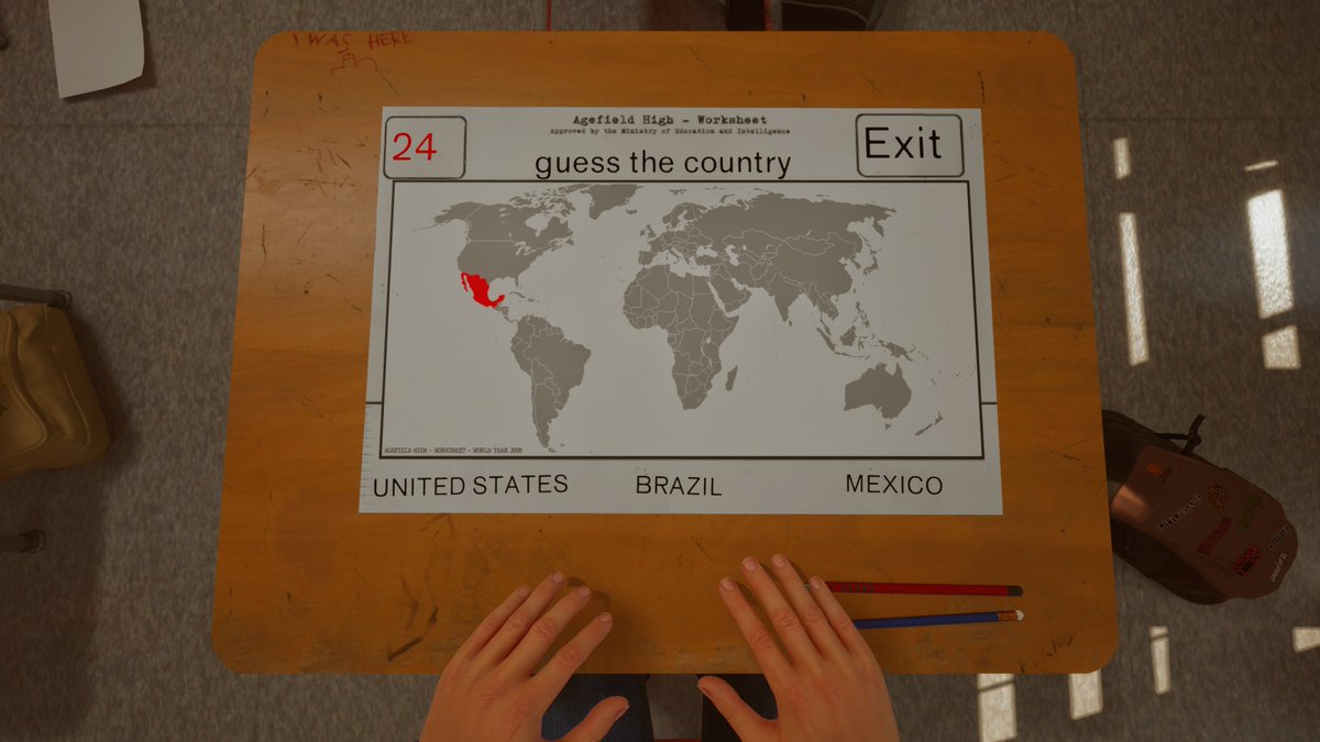 There’s one thing every single student at Agefield High knows: school s*cks. 🤘🎸

There are five different types of classes: English, Math, Geography, German, and Music. But you know what? Cool kids skip class and do whatever they want.

Wishlist Now on Steam! 
#IndieGames