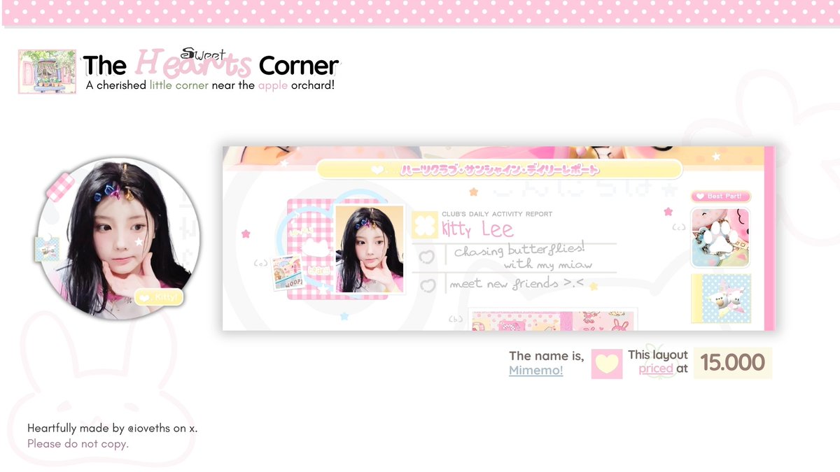 Ioveths's tweet image. help repost, please? thankies! ♥︎

hi-o, sweethearts! :3 kenalan sama katalog layout baruku, yuk? namanya &amp;lt;Mimemo &amp;amp; Dainsy! 📝&amp;gt; .. ✿ kalau ada yang nggak aman, please kindly let me know through dm, yaa. terima kasih! jangan lupa ikut optipnyaa ☆

#zonauang #zonauang️