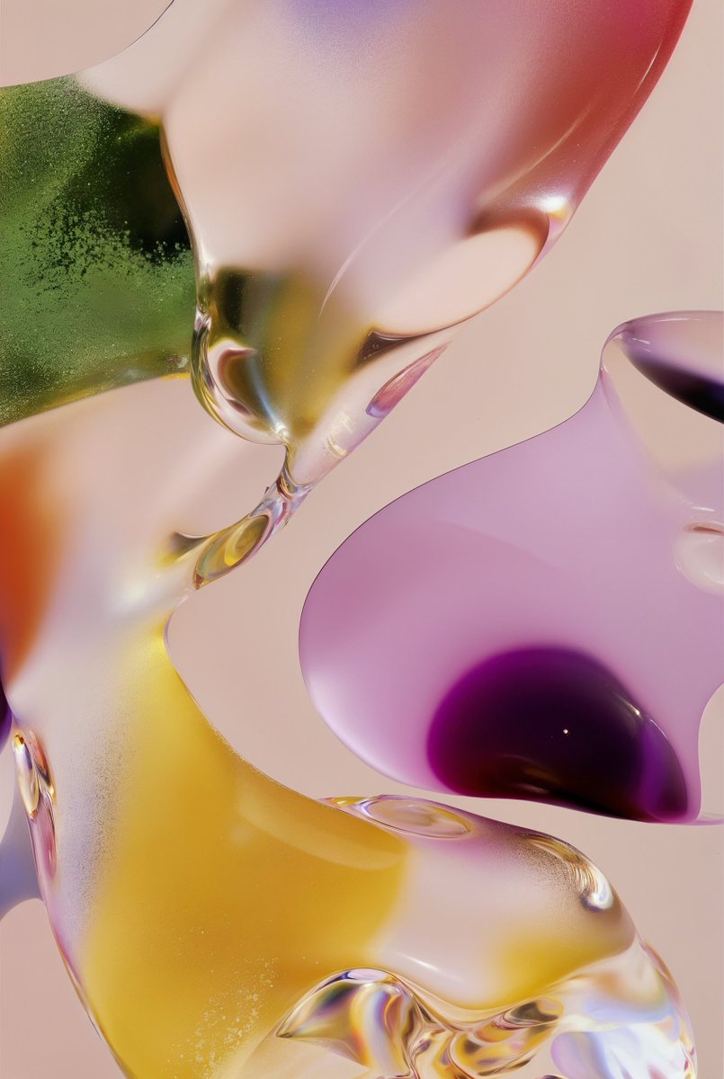 Abstract glass K1 frames