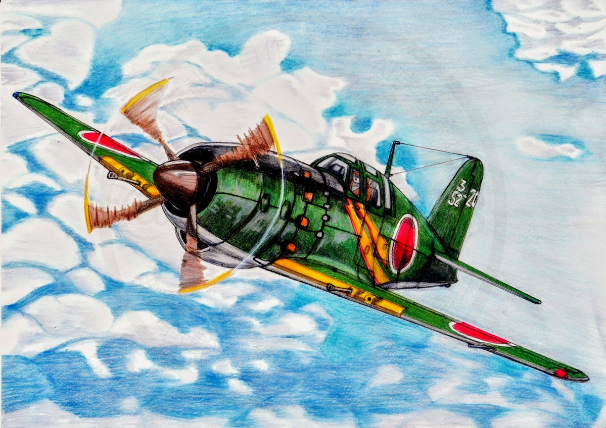 再掲】 日本海軍の戦闘機たち。