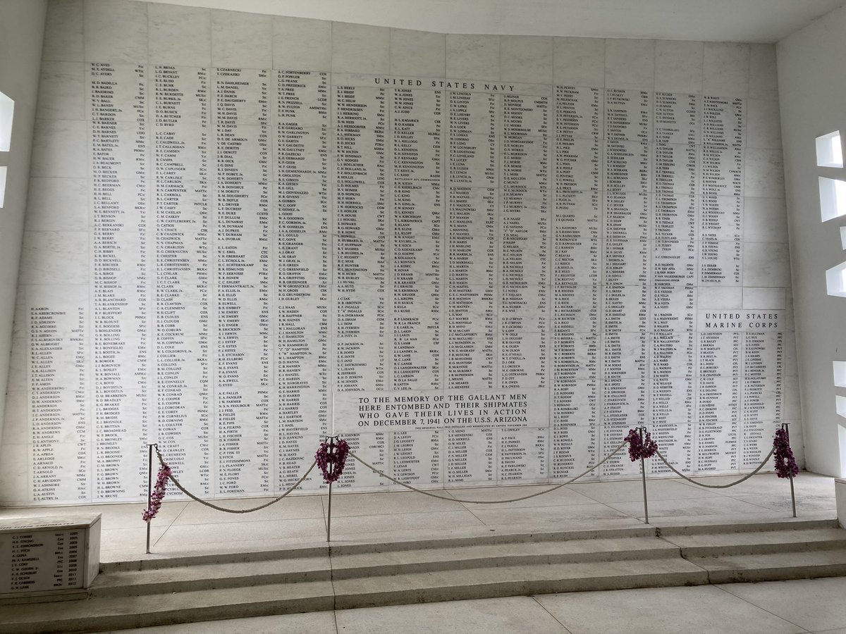 MattOtstot's tweet photo. For the lives of so many taken on this day in 1941, we maintain our solemn vow to #RememberPearlHarbor. https://t.co/uiV8ThNYwN