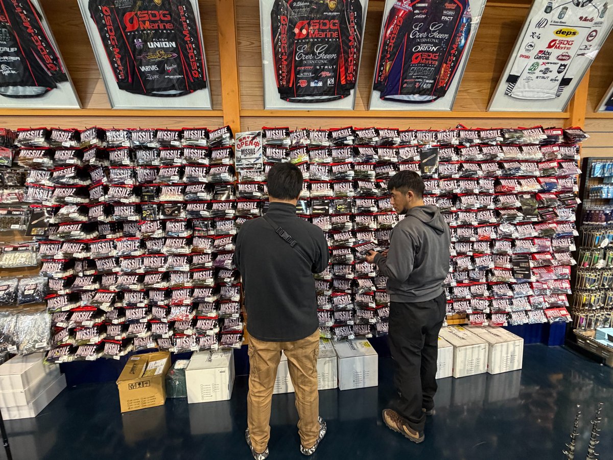 MISSILE_BAITS's tweet image. Big thanks to SDG Marine in Japan for showcasing a great spread of Missile Baits. Nothing better than watching anglers worldwide fish with our products!

#missilebaits #bassfishing