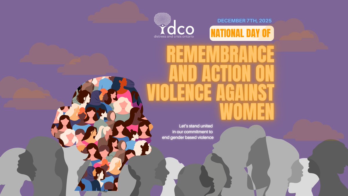 December 7th is the National Day of Remembrance and Action on Violence Against Women. Today, we honour the 14 women killed at l’École Polytechnique and stand against the gender-based violence that still impacts women, girls, and 2SLGBTQIA+ individuals. 💜 #EndGBV #HumanRights