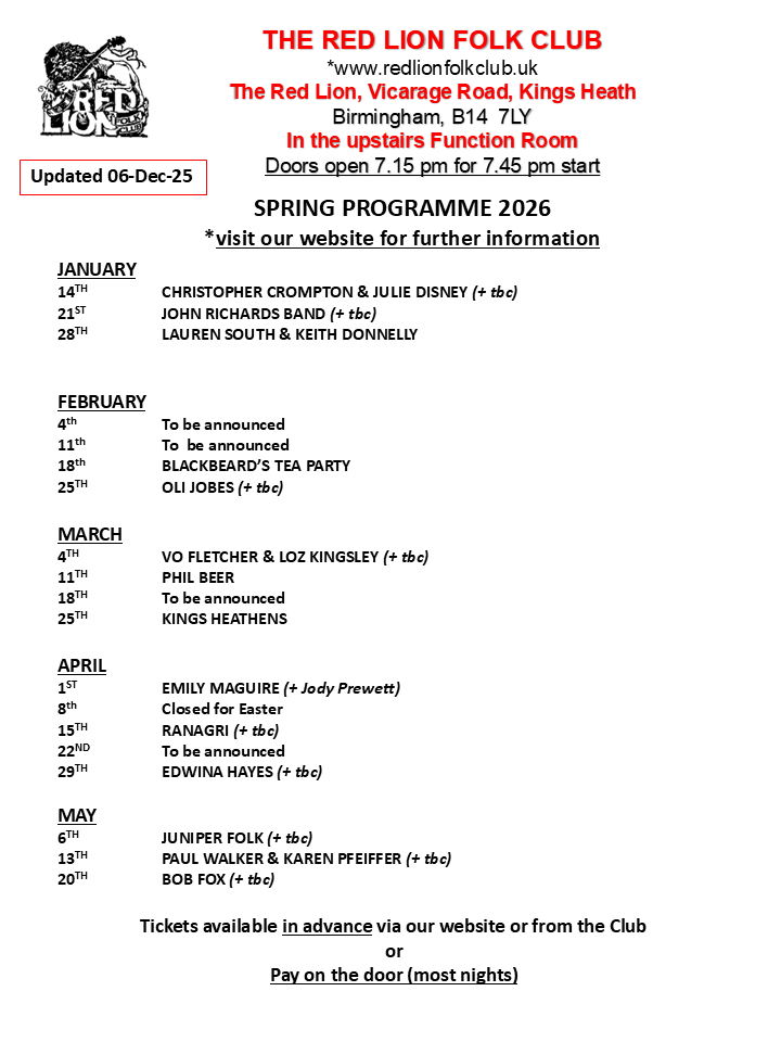 RedLionFolkClubBham tweet media