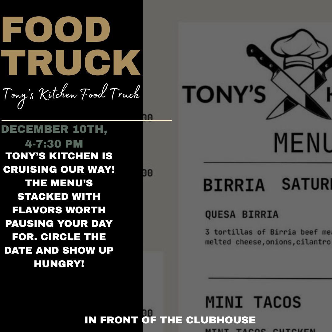 TradehouseatBul's tweet photo. Tonyβs Kitchen is rolling up On 12/10! ππ₯ Save the date and bring your appetite!
.
.
.
#TradehouseBulverde #BulverdeRD #SATX #BulverdeMarketplace #SAApartments #SYNCresidential #RedlandRD #ResidentEvent #SATXApts #TradehouseBulverdeMarketplace #NEISD #LocalSA https://t.co/4ombiZHl4f