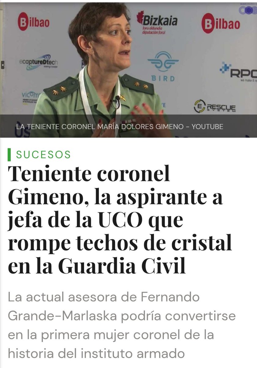 Asesora del ministro. Se acaba la UCO.