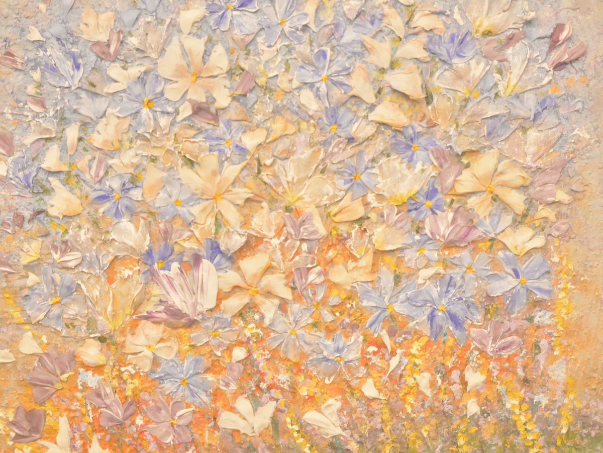 haruncho25's tweet image. ainart 🖼️ ⌇ @aina0703

Chapter.10の個展を発表するときにインスタで1枚目に使われてた作品

立体のお花がとても繊細で、お花の後ろも細かい色使いだし、とっても素敵でした。

#Chapter10
#山内姉妹