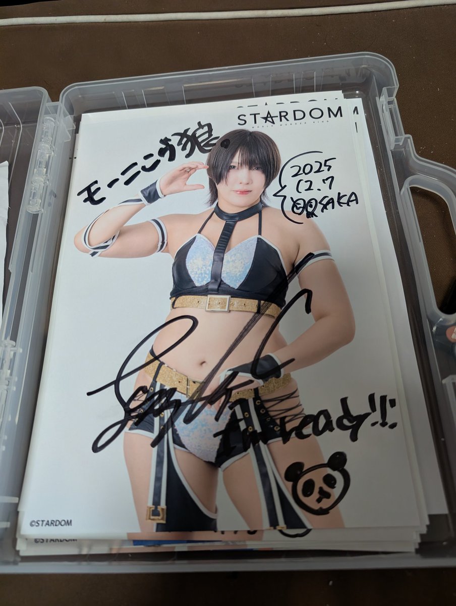 STARDOM サイン会⑱ #レディ・C 選手 僕がレディさんの列に並んだ瞬間
