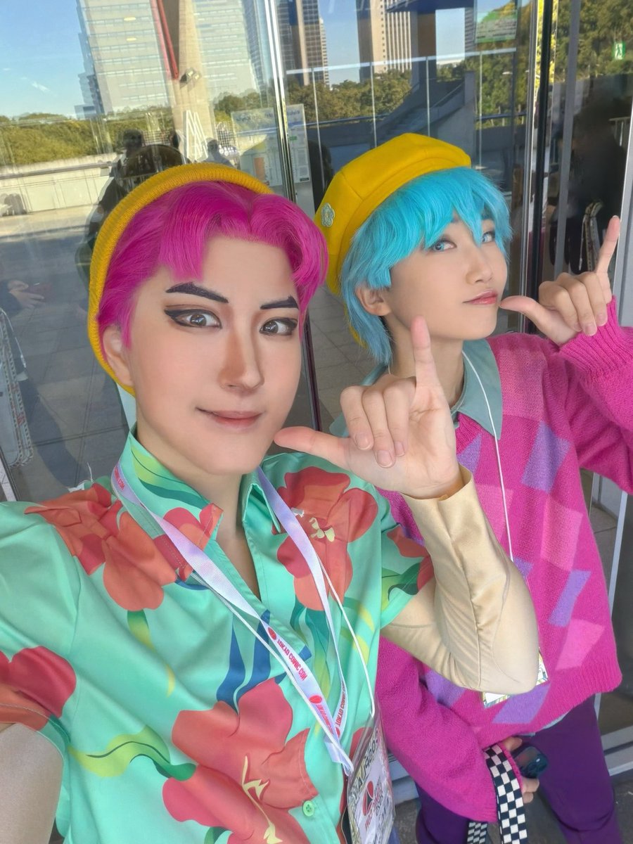 cosplay

コミコン３日目前半はサジャボーイズのアビーでした！はるさんベイビーと🤭✨

#東京コミコン2025 #TCC2025 
#東京コミコンコスプレ #KDH #SajaBoys