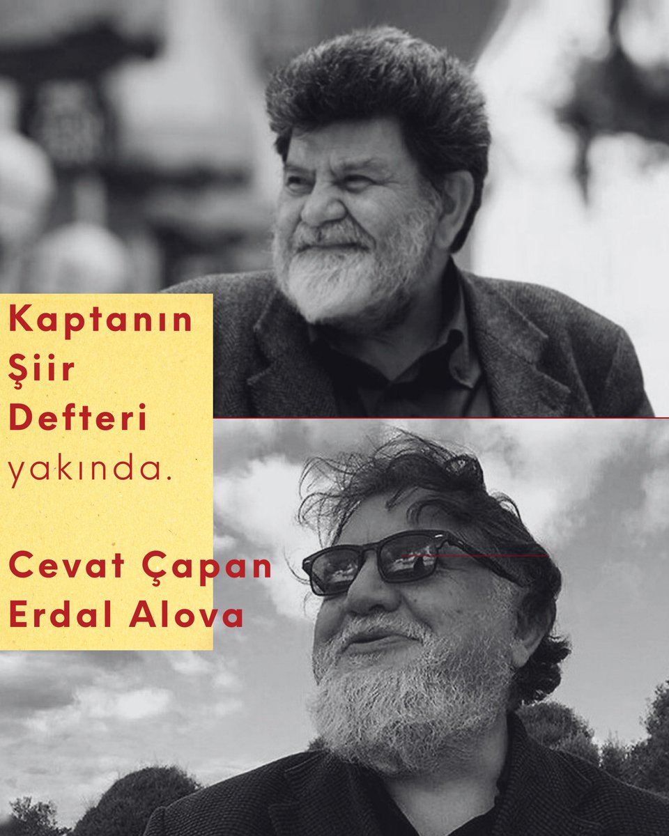 Yeni yıl müjdelerimizden biri: Kaptanın Şiir Defteri, yakında...