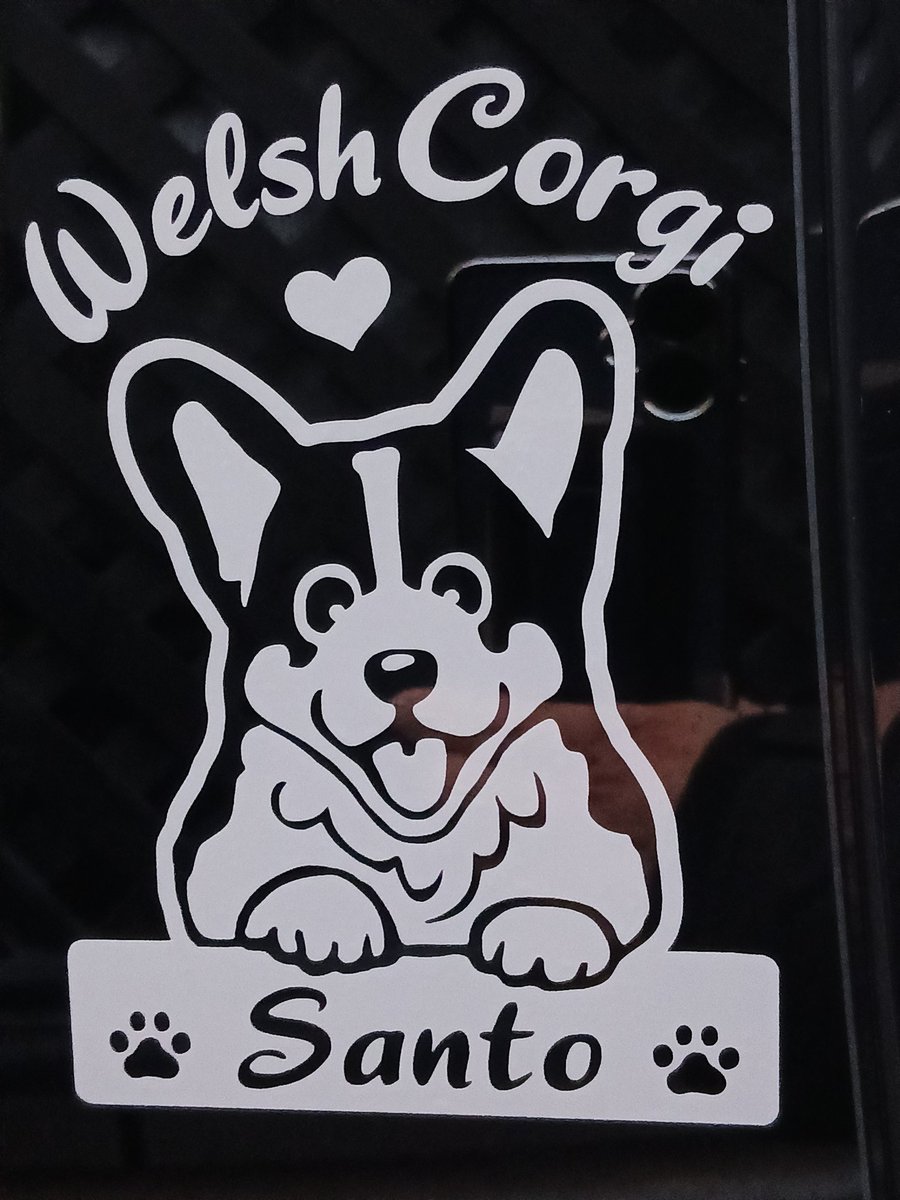 クリスマスリースのくびかざり
と
Santoシール