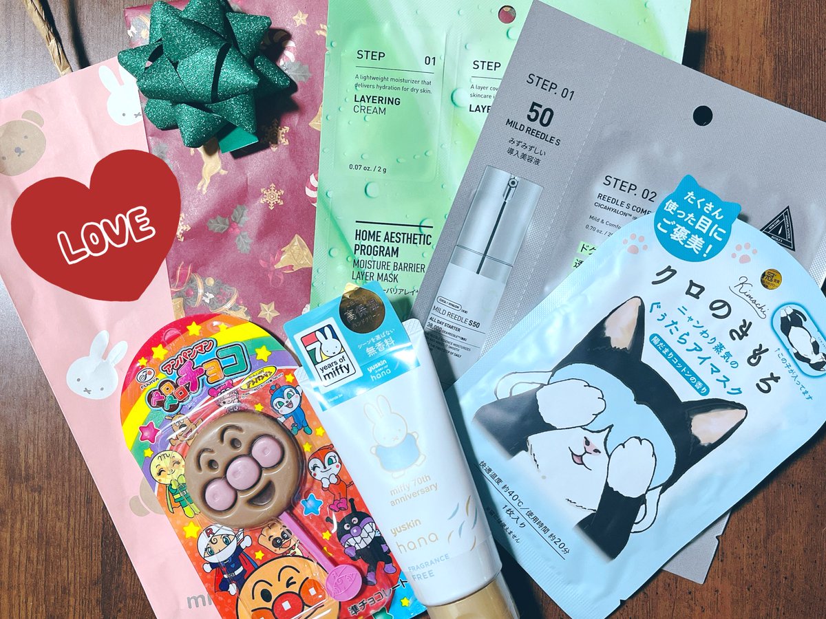 🎄プレゼントはれいさんの整うセットをいただきました！🎁💕マジでこの冬乾燥であちこちかっぴかぴだったのと前から試したかったもので…🙏✨イベント前やご褒美デーに大切に使います！🥰ありがとうございました！💝
#師走現実逃避計画