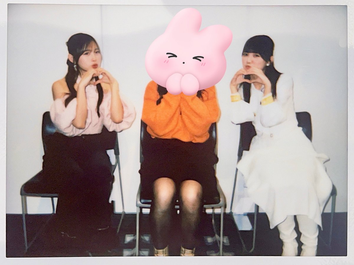 12/7 アンジュルム 個別 伊勢鈴蘭ちゃん 長野桃羽ちゃん 3shot チェキ