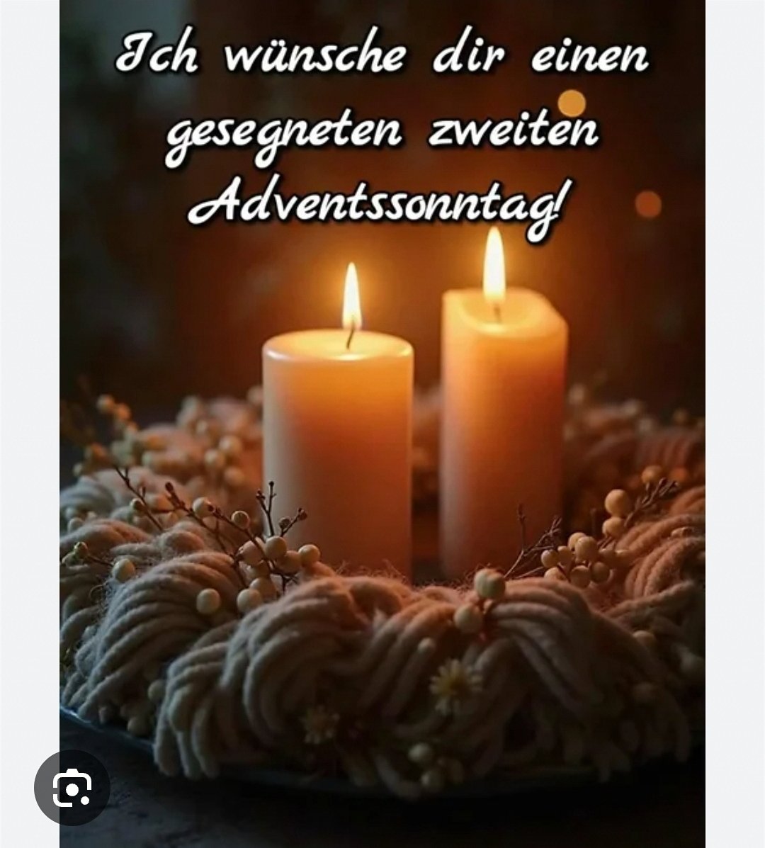 FraniakFelicia's tweet photo. Ich #wünsche dir einen #gesegneten zweiten #Adventssonntag!

7.12.2025 https://t.co/f4ZXgR1oQF