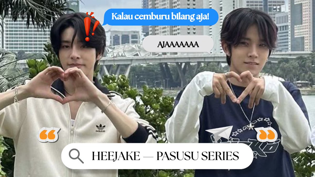 queenfloweren's tweet image. #heejake — pasusu series!