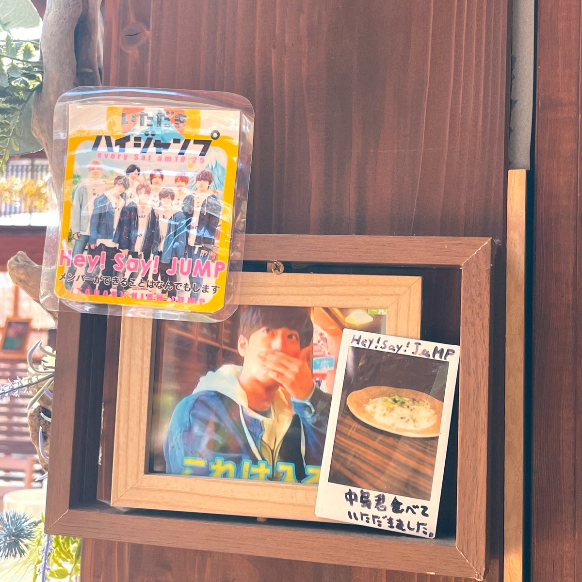 家族チャーハン　UNDER5 2024 アクスタ せっかくなので杓子菜チャーハンのお店にも☕️メニューにテンション