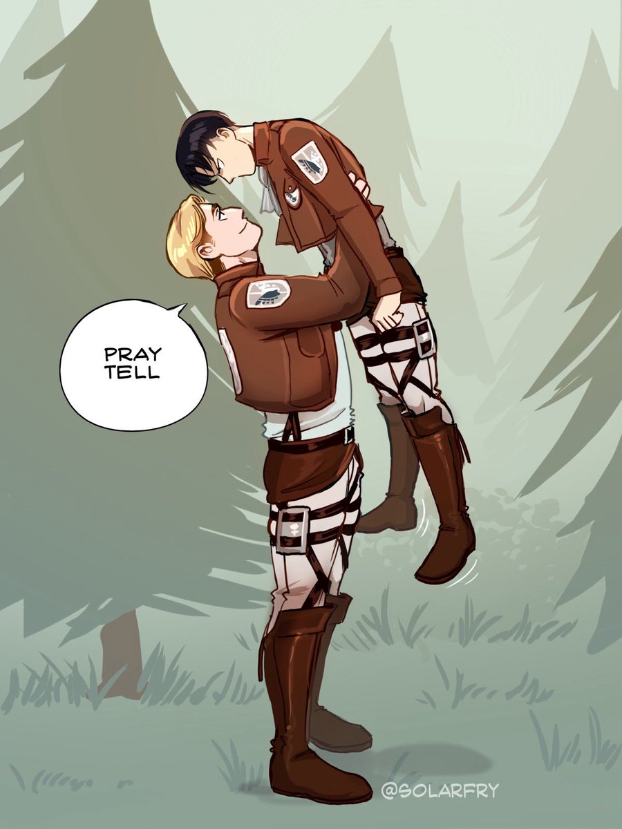 Air jail 
#eruri #AttackOnTitan #fanart