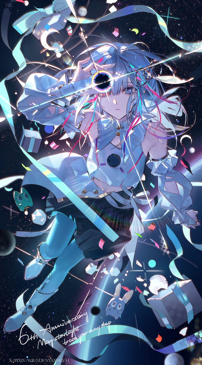 6周年！おめでとう！！!💖💖💖
#ヰ世界情緒6thCountdown 
#ヰ世界情緒6周年 
#ヰ世界情緒美術部