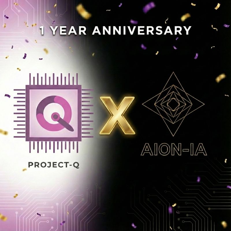 project_q_2024's tweet image. PROJECT-Q × AION-IA
On our 1st anniversary, we signed an MoU with AION-IA to push applied quantum forward, real research, industry-focused development, and deep-tech execution together.
Momentum continues.
#ProjectQ #AIONIA #QuantumComputing #DeepTech #ResearchPartnership
